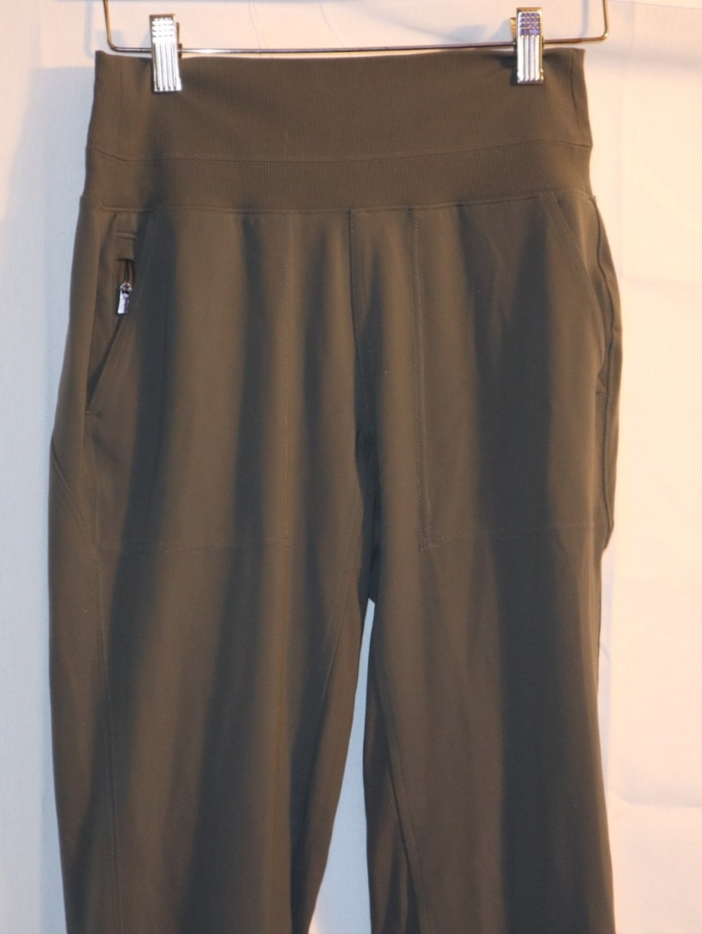 ATHLETA Venice Jogger High Rise Pant | Hematite Green  XSmall Petite  #597888 - Picture 7 of 11